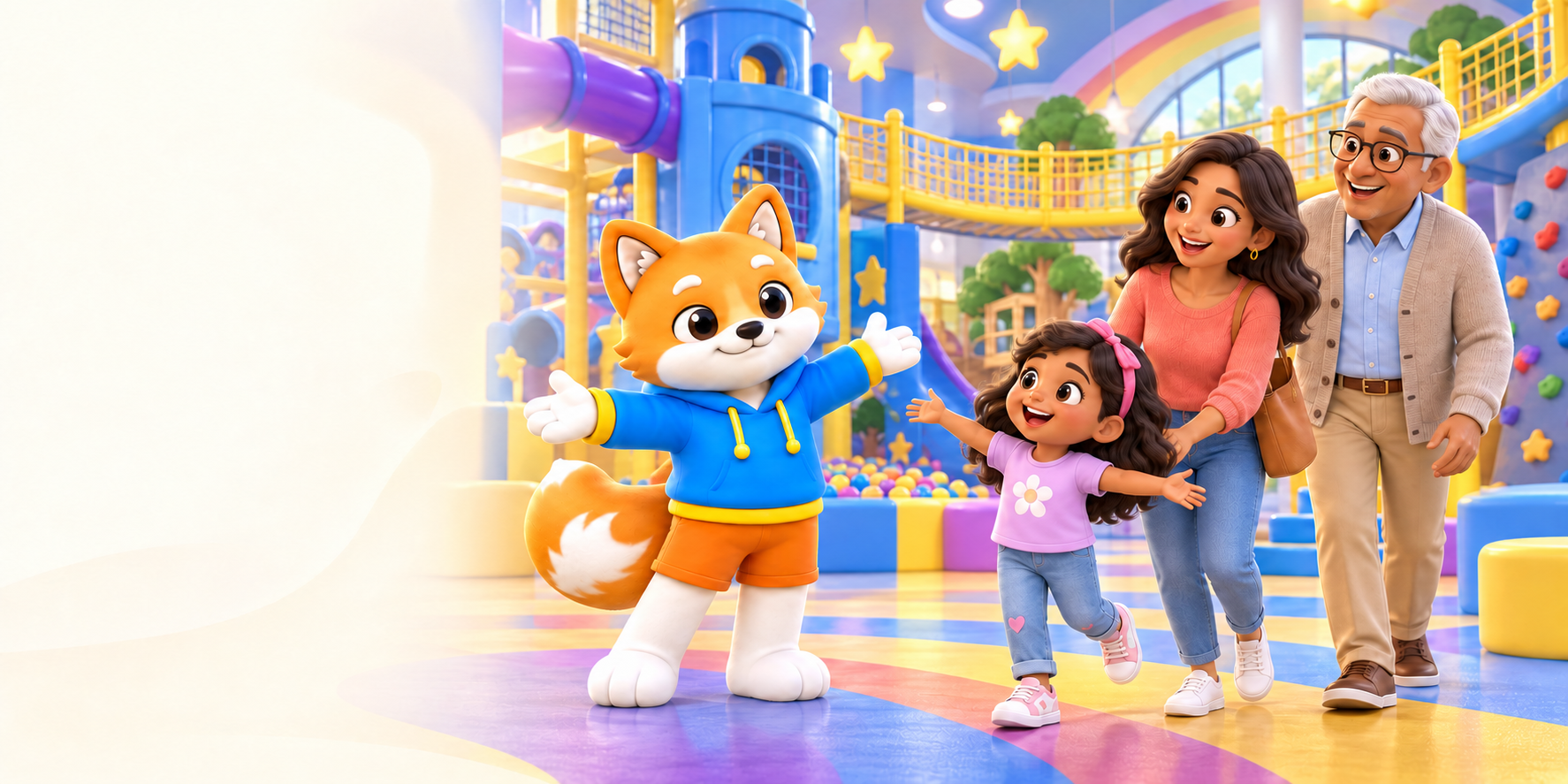 Nova the Fox with families — About Us