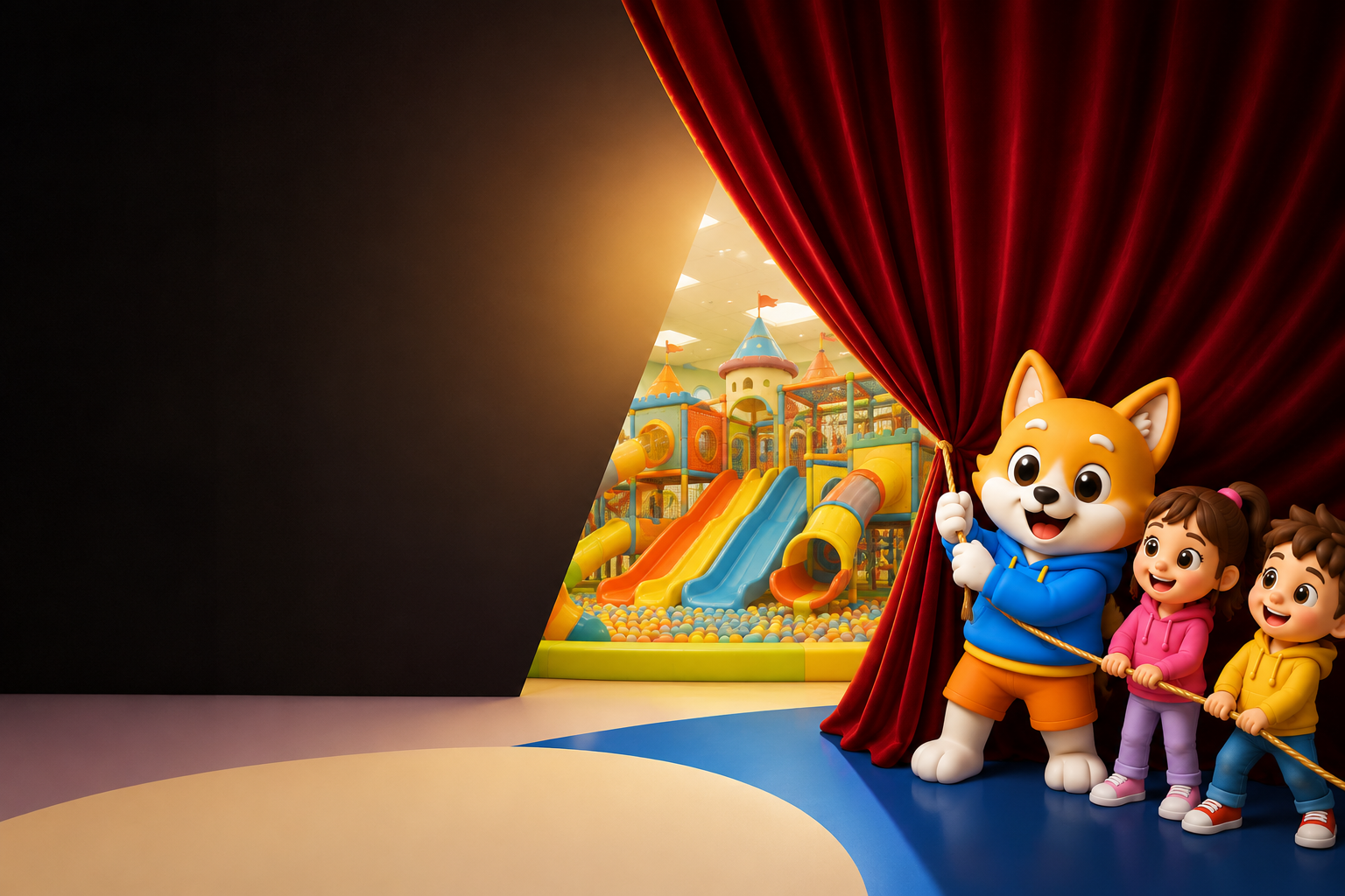 Spring 2027 curtains artwork